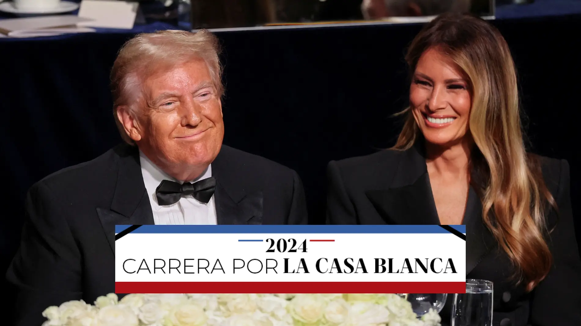 donald trump en una cena con su esposa rumbo a las elecciones presidenciales de estados unidos_reuters